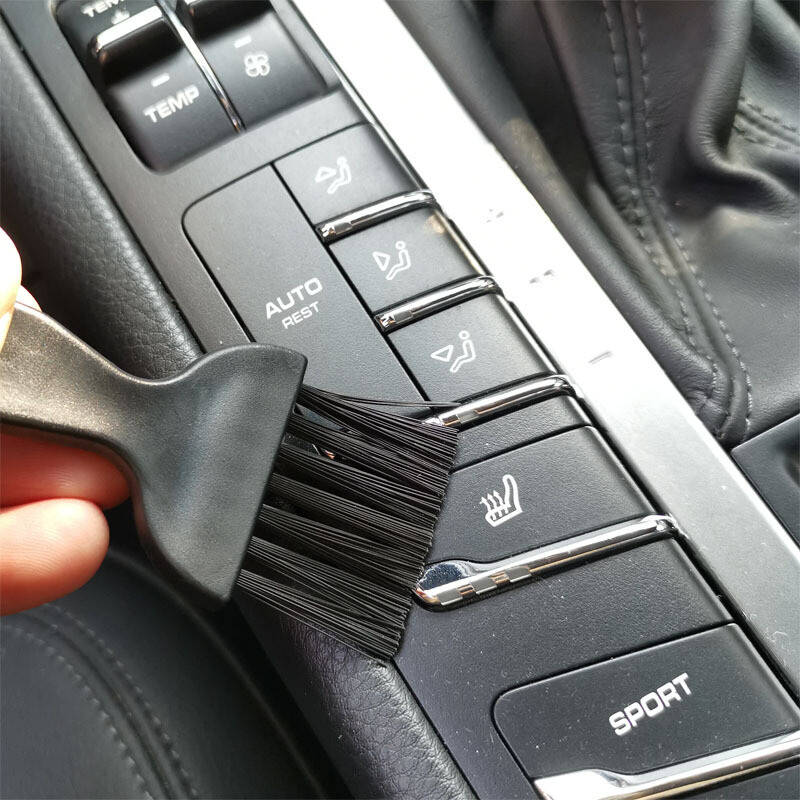 6 u 1 crna četka za čišćenje tipkovnice, mala kompjutorska četka za čišćenje antistatičke četke za prašinu za prijenosno računalo, USB alat za čišćenje u kućanstvu