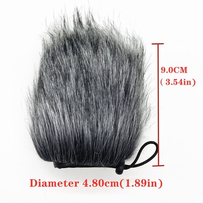 Lauko pop filtras Mikrofonas Pūkuotas priekinio stiklo gaubtas nuo vėjo Mikrofono rankovės Mikrofono dangtelis Negyva katė interviu Dropshipping