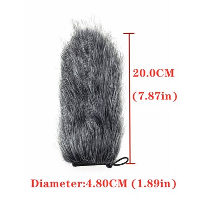 Lauko pop filtras Mikrofonas Pūkuotas priekinio stiklo gaubtas nuo vėjo Mikrofono rankovės Mikrofono dangtelis Negyva katė interviu Dropshipping