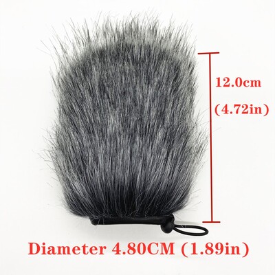 Lauko pop filtras Mikrofonas Pūkuotas priekinio stiklo gaubtas nuo vėjo Mikrofono rankovės Mikrofono dangtelis Negyva katė interviu Dropshipping