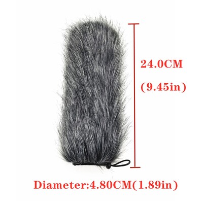 Lauko pop filtras Mikrofonas Pūkuotas priekinio stiklo gaubtas nuo vėjo Mikrofono rankovės Mikrofono dangtelis Negyva katė interviu Dropshipping