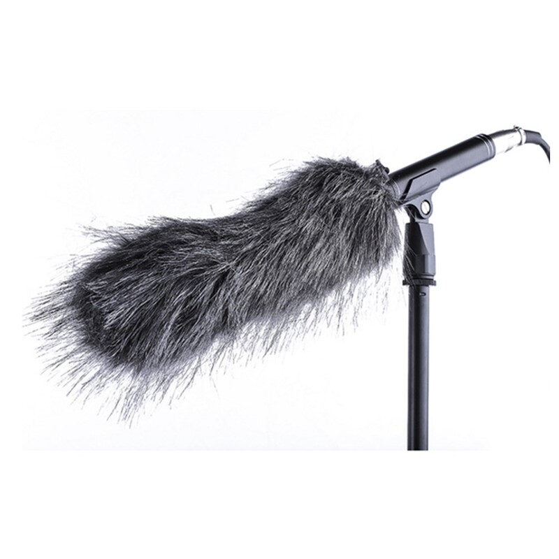 Lauko pop filtras Mikrofonas Pūkuotas priekinio stiklo gaubtas nuo vėjo Mikrofono rankovės Mikrofono dangtelis Negyva katė interviu Dropshipping