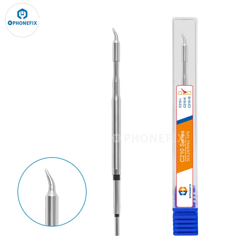 Vârf de fier de lipit de precizie PHONEFIX OEM C210 Vârf de înlocuire C210 pentru capul de sudare a stației de lipit Sugon Aifen JBC I2C Aixun