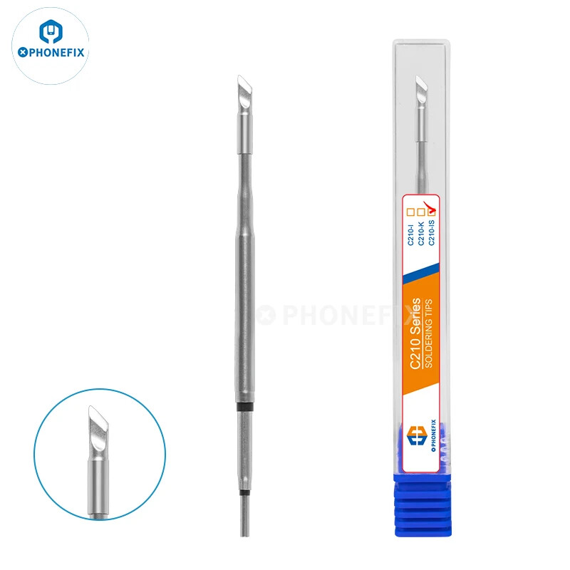Vârf de fier de lipit de precizie PHONEFIX OEM C210 Vârf de înlocuire C210 pentru capul de sudare a stației de lipit Sugon Aifen JBC I2C Aixun
