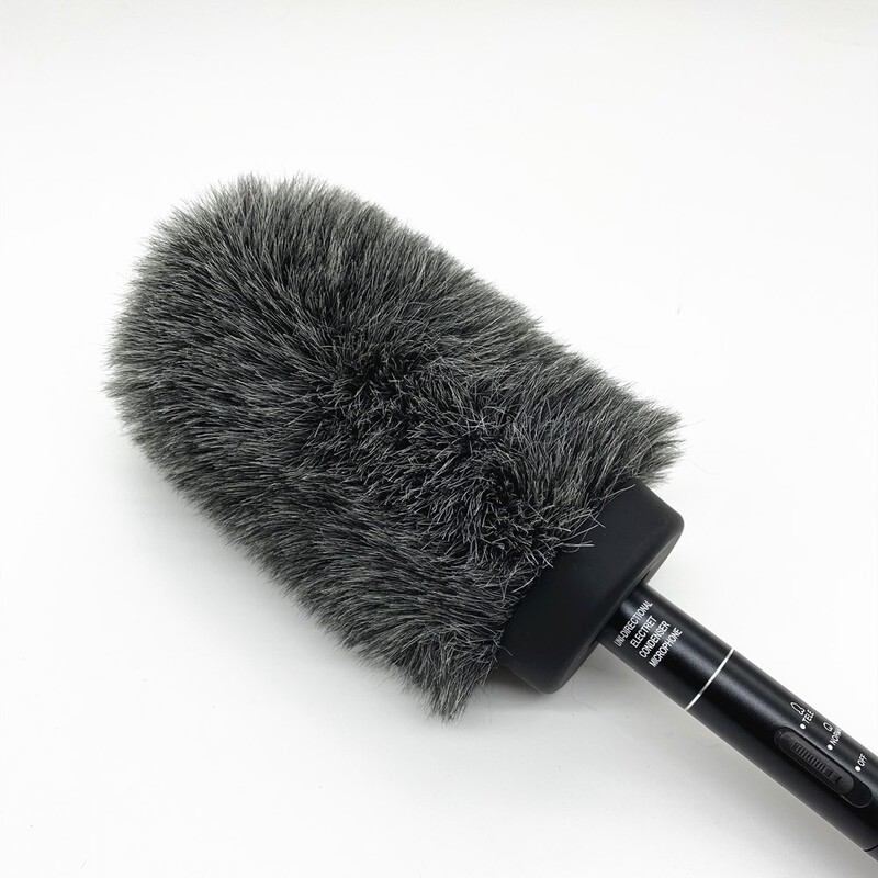 Chránič proti vetru z mŕtvej mačky pre kondenzátorový mikrofón Sony ECM XM1, ochranný štít proti vetru, vonkajší mikrofón na rozhovory