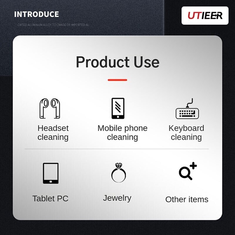 Nova višenamjenska olovka za čišćenje slušalica za Airpods čepove za slušalice Tipkovnica mobilnih telefona Komplet za čišćenje elektronike