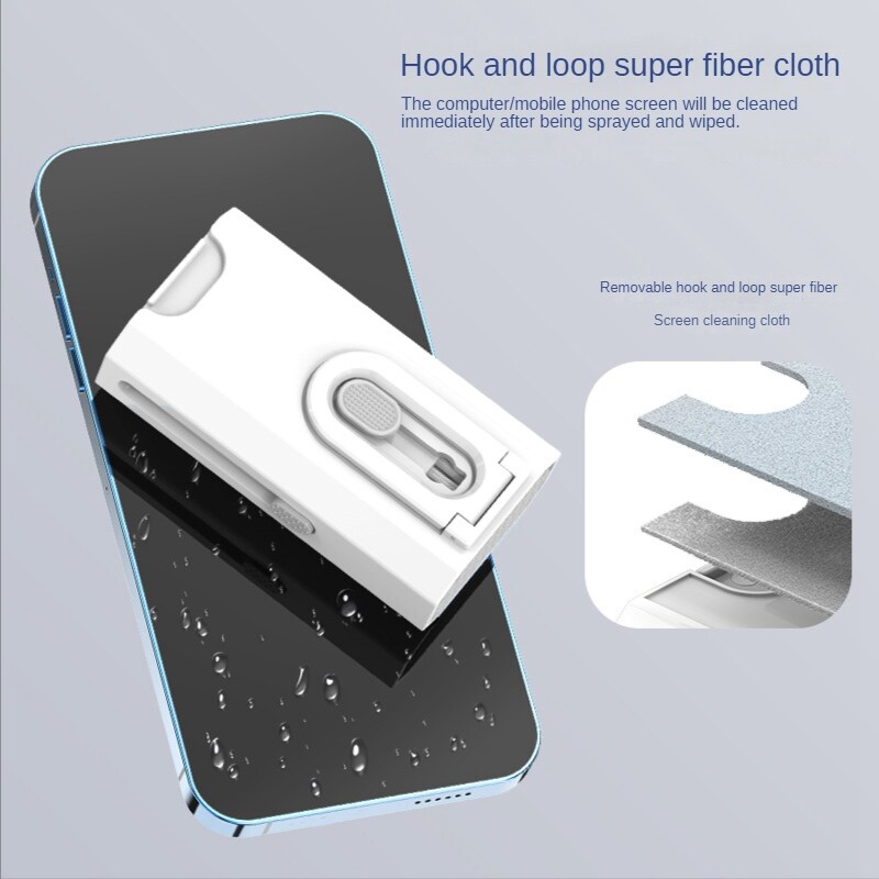 Osam u jednom Komplet četkica za čišćenje računala Tipkovnica Slušalice Set alata za čišćenje Slušalica Čistač tipkovnice Komplet za izvlačenje kapice