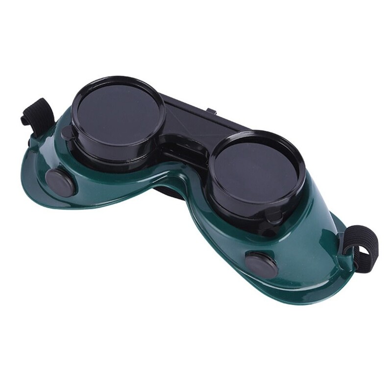 Apsauginiai suvirinimo akiniai nuo akinimo Nešiojami suvirinimo akiniai su apverčiamais apsauginiais šlifavimo akiniais Suvirintojo priedas