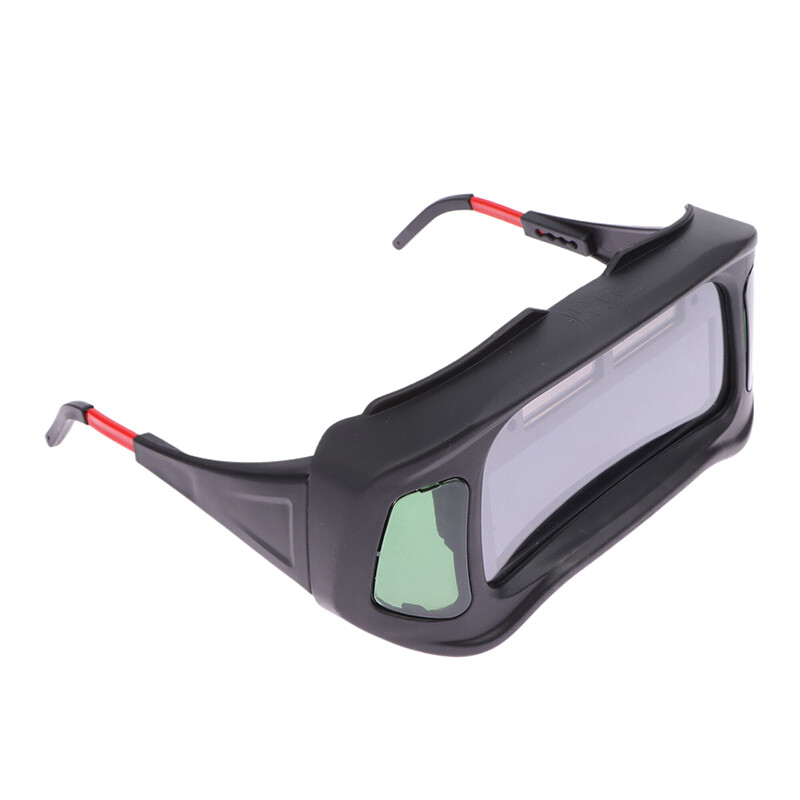 Automatiškai pritemdomi suvirinimo akiniai Didelio vaizdo tikrosios spalvos automatiškai patamsėjantys apsauginiai akiniai lankiniam suvirinimui šlifavimo pjovimui