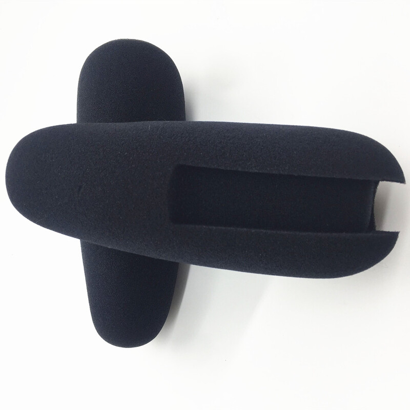 Dead Cat lauko dirbtinio kailio priekinio stiklo mikrofonas, skirtas Rode Videomic PRO+ Plus su sponge mikrofono dangteliu nuo vėjo nepraleidžiančiomis putomis