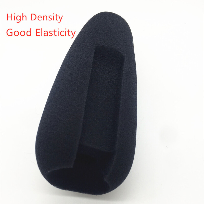 Dead Cat lauko dirbtinio kailio priekinio stiklo mikrofonas, skirtas Rode Videomic PRO+ Plus su sponge mikrofono dangteliu nuo vėjo nepraleidžiančiomis putomis