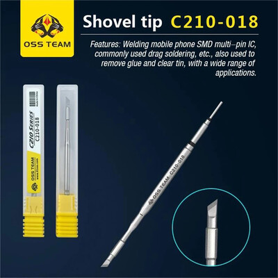 OSS C210 jootekolb ots 2S kiire kuumutussüdamik Tõhus JBC T210 T80 SH02 jootekolbi tööriistad Ei ole kohaldatav C245 C115