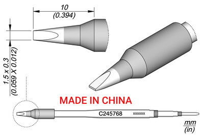 YUANPIN C245 lituoklio antgaliai C245756/768/771 greito kaitinimo suvirinimo geležies antgalis Universalus JBC litavimo stočių remonto įrankiai