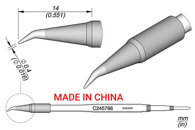 YUANPIN C245 lituoklio antgaliai C245756/768/771 greito kaitinimo suvirinimo geležies antgalis Universalus JBC litavimo stočių remonto įrankiai
