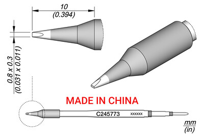 YUANPIN C245 lituoklio antgaliai C245756/768/771 greito kaitinimo suvirinimo geležies antgalis Universalus JBC litavimo stočių remonto įrankiai