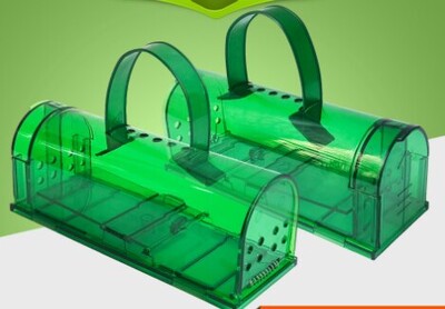 2 ΤΕΜ Πλαστική Ποντικοπαγίδα Υπνοδωμάτιο Κουζίνα Αποθήκη Ποντικοπαγίδα με Λαβή Πιάνει Εύκολα Ποντίκια Υψηλής Ευαισθησίας Πεντάλ