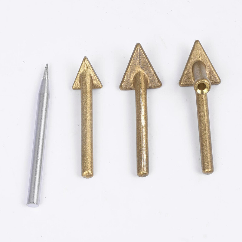 4 tk plastist keevitamise asendusotsikud, jootekolb püstoli otsad, kolmnurkse vaskpeaga keevitusseadme tarvikud auto kaitseraua remondiks