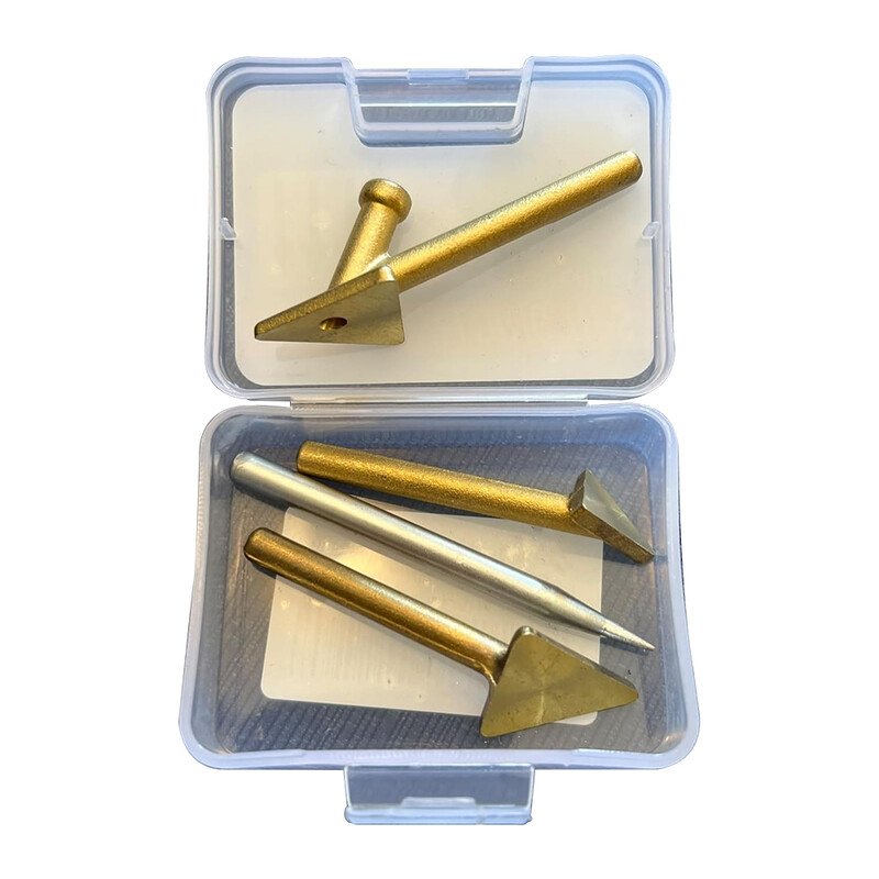 4 tk plastist keevitamise asendusotsikud, jootekolb püstoli otsad, kolmnurkse vaskpeaga keevitusseadme tarvikud auto kaitseraua remondiks