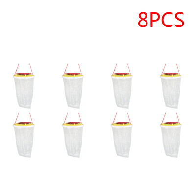 1-10 τμχ Κρεμαστό Fly Catcher Trap Εντόμων Bug Killer Μύγες που πιάνουν τσάντα για εξωτερικό αγρόκτημα Fly Trap Control Garden Flycatcher