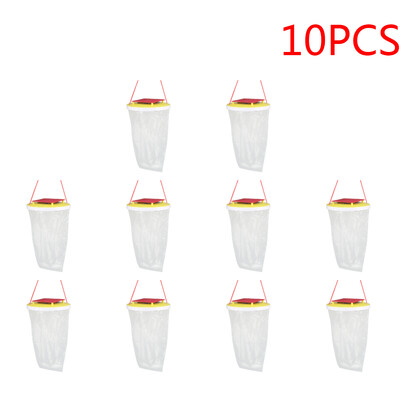 1-10 τμχ Κρεμαστό Fly Catcher Trap Εντόμων Bug Killer Μύγες που πιάνουν τσάντα για εξωτερικό αγρόκτημα Fly Trap Control Garden Flycatcher