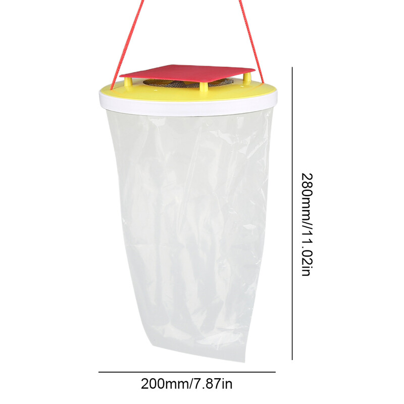 1-10 τμχ Κρεμαστό Fly Catcher Trap Εντόμων Bug Killer Μύγες που πιάνουν τσάντα για εξωτερικό αγρόκτημα Fly Trap Control Garden Flycatcher