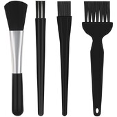 Komplet antistatičkih četkica od 4 komada, višestruka antistatička četka za tipkovnicu, četka za čišćenje računala, za sklopnu ploču tipkovnice prijenosnog računala