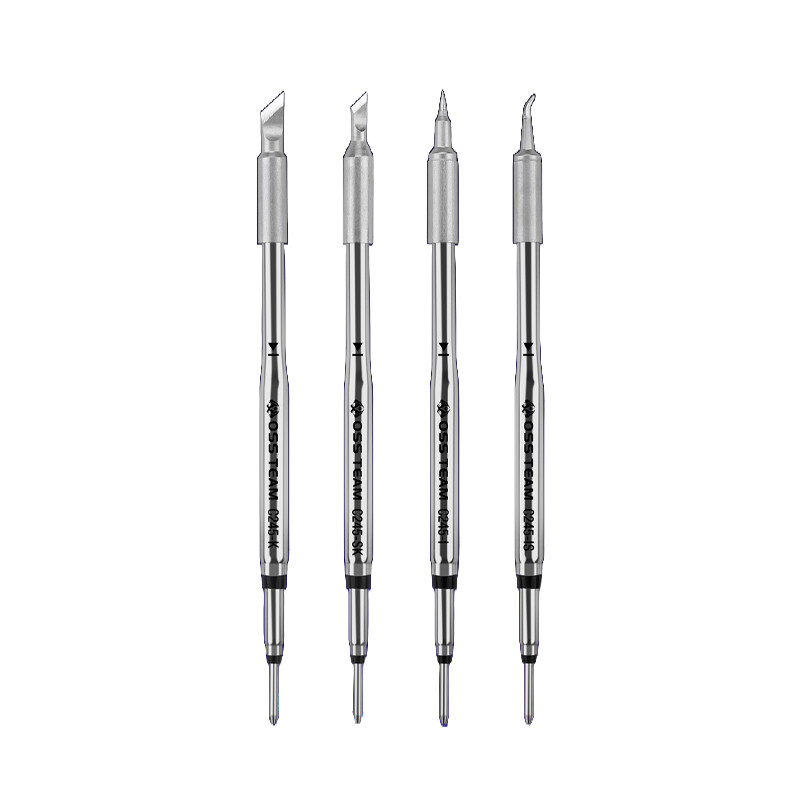 OSS TEAM C210 C245 C115 lituoklio antgaliai bešvinio šildymo šerdis, suderinama su Sugon Aifen Aixun GVM litavimo stoties rankena