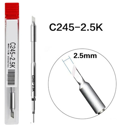 1 vnt elektrinis lituoklio antgalis K/I/IS C245 suvirinimo litavimo antgalis, integruota šildymo šerdis JBC litavimo stotims