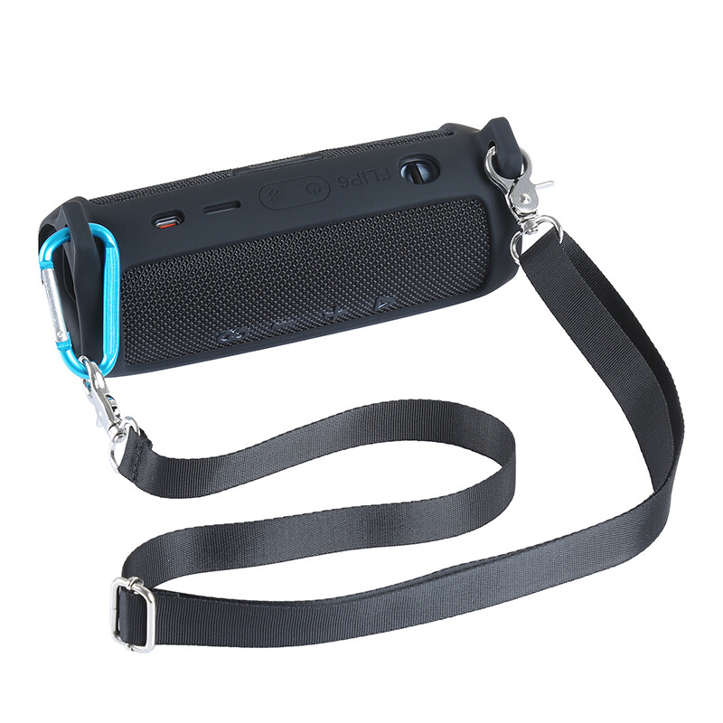 ZOPRORE kemény EVA kültéri utazótáskák hordtáska + puha szilikon tok JBL Flip 6 Bluetooth hangszóróhoz JBL Flip6 tokhoz