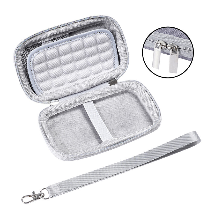 Jaunākais cietais EVA ceļojumu somas glabāšanas futrālis priekš SanDisk SSD E81 Extreme PRO 4TB 2TB 1TB pārnēsājams ārējais cietvielu disks