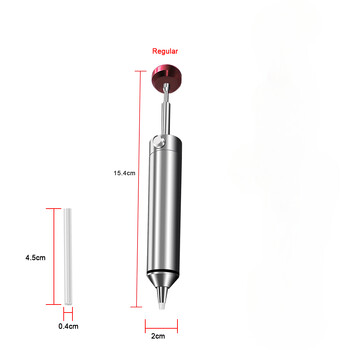 Μίνι αντλία αποκόλλησης από ανοξείδωτο χάλυβα Ισχυρό πιστόλι αναρρόφησης κασσίτερου στυλό συγκόλλησης σε κενό DIY Εργαλείο αφαίρεσης συγκόλλησης Αντλίες αποκόλλησης