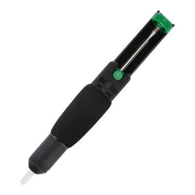 Forrasztószívó Erőteljes kiforrasztó szivattyú Vákuumos forrasztópáka Kiforrasztópisztoly szívó ón csúszásgátló fogantyús kézi hegesztő szívófej