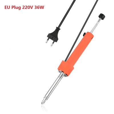 Elektrotermikus vákuumos forrasztószívó 36W 220V nagy teljesítményű EU tartós kiforrasztó szivattyú forrasztópáka toll kettős célú javítószerszám
