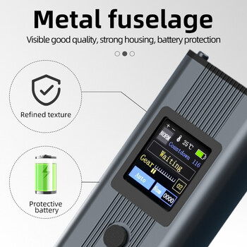 PSW01 Portable Digital Display Spot Welder 11 Gears Adjustable with Dual Pulse for 18650 Battery Nickel Strip Welding