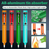 Χειροκίνητο Plastic Solder Sucker Solder Pump Soldering Aid Solder Pencil Industrial Connoisseur Solder Sucker Desoldering Tool