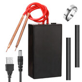 DIY Storage Mini Touch Welder 5V 6 Speed Adjustable 18650 Li-ion Battery Spot Welding Toolkit Home Energy Μικρή φορητή χειρολαβή