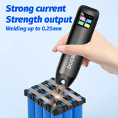 Portable Spot Welder Kit 99 Gears Adjustable Handheld Spot Welding Machine for 18650 DIY Battery Nickel Strip Welding Tool