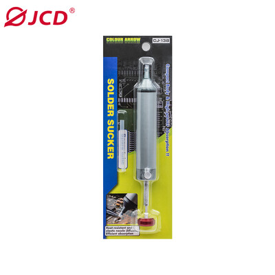 JCD Мощна помпа за разпояване Пистолет за алуминиево засмукване Тенекия Вакуумен поялник Разпоител Запояване Заваряване на писалка Ръчни инструменти