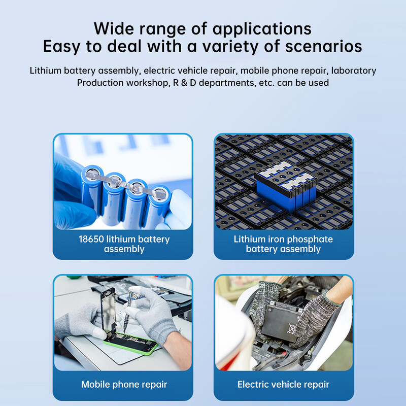 DC 5V Prijenosni ručni aparat za točkasto zavarivanje Stroj za zavarivanje za 18650 litijsku bateriju DIY Mini kućanska oprema za točkasto zavarivanje Alati