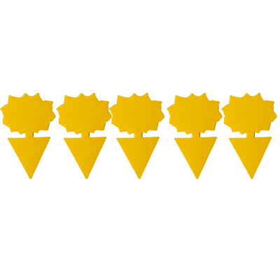 2-20 bucăți capcană lipicioasă pentru insecte, din plastic galben, cu două fețe, panou lipicios pentru insecte, dispozitiv pentru controlul dăunătorilor, furnituri de grădinărit