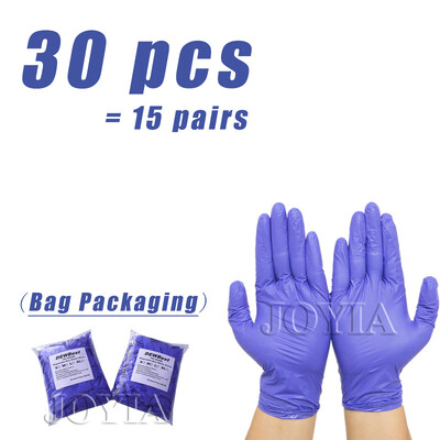 Γάντια εξέτασης νιτριλίου μιας χρήσης Small Medium Violet Latex Free for Cleaning Cooking Esthetician-Safe Food-Safe Χωρίς Σκόνη Μωβ