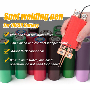 Mini Spot Welder Build-in Switch Battery Spot Welder Automatic Trigger Welding Machine for 18650 DIY Welding Equipment