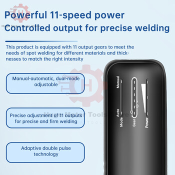 11 Gears Spot Welder Adjustable Portable DIY Handheld Mini Spot Welding Machine Αυτόματη σκανδάλη για μπαταρία λιθίου 18650