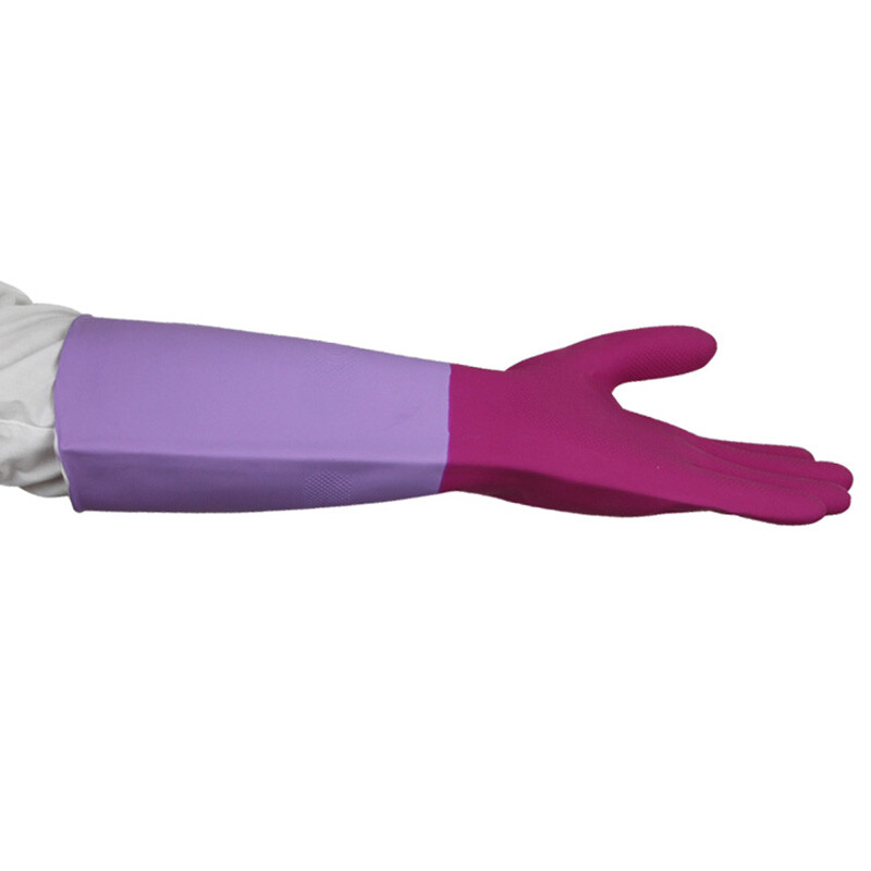 Vízálló mosogatógép Konyhai Tiszta Eszközök Tartós Háztartási Súroló Nagy rugalmasságú Mosogató Gumi Latex kesztyűk