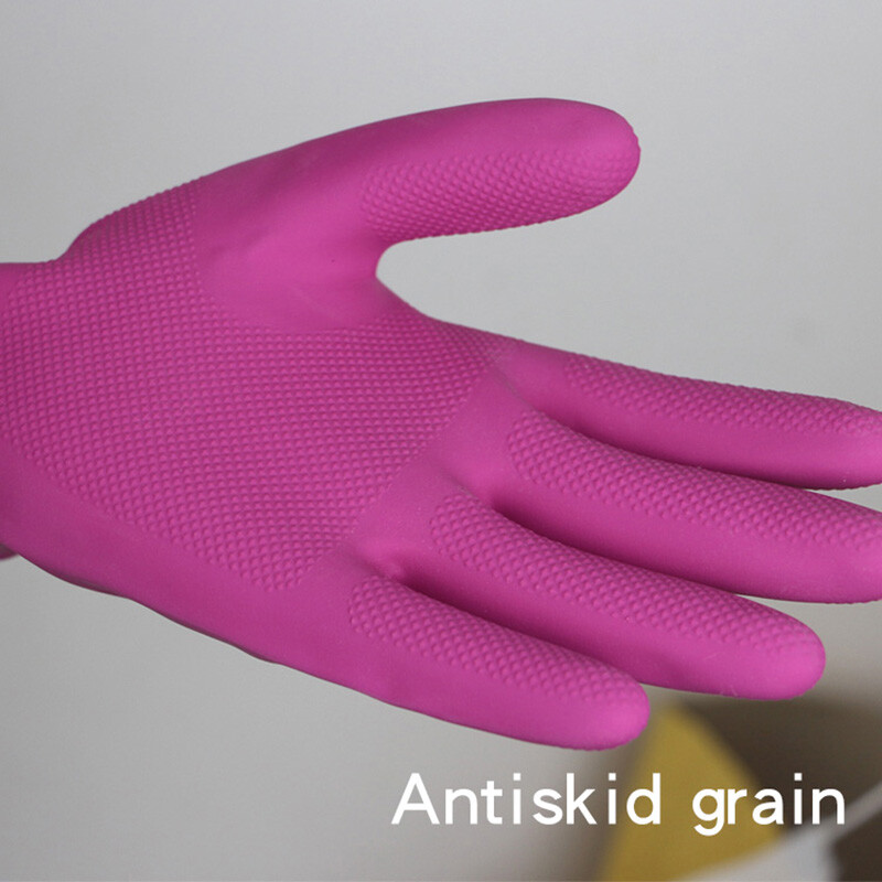 Vízálló mosogatógép Konyhai Tiszta Eszközök Tartós Háztartási Súroló Nagy rugalmasságú Mosogató Gumi Latex kesztyűk