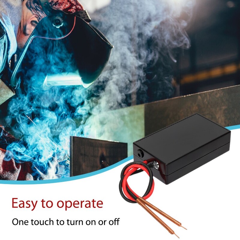 DIY Storage Mini Touch Welder 5V 6 brzina, podesiva 18650 Li-ion baterija Komplet alata za točkasto zavarivanje Home Energy Mali prijenosni ručni držač