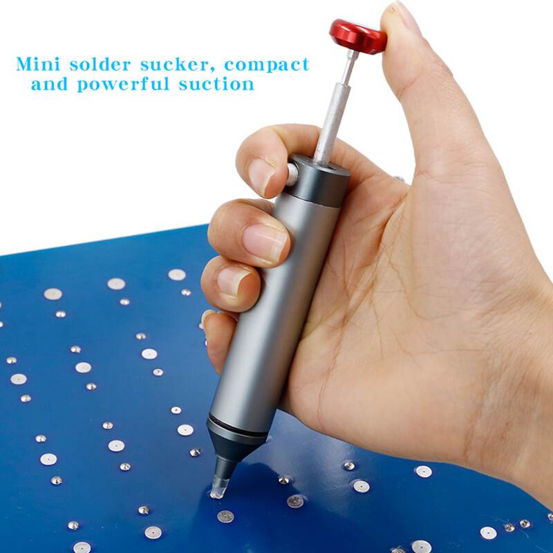 CJ-138 silikono antgalis aliuminio lydinio galingas išlitavimo siurblys, rankinis vakuuminis litavimo siurblys, litavimo pistoletas