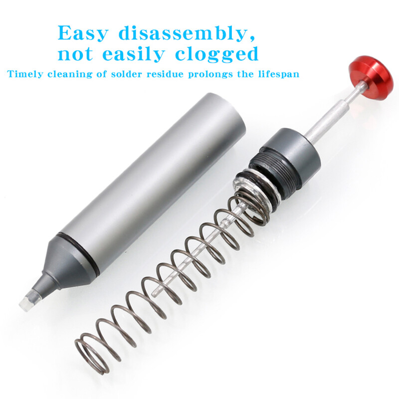 CJ-138 silikono antgalis aliuminio lydinio galingas išlitavimo siurblys, rankinis vakuuminis litavimo siurblys, litavimo pistoletas