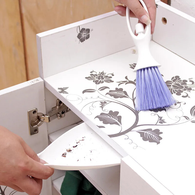 Četka za čišćenje automobila Mini metla Set posuda za smeće za klima uređaj Četka za brisanje prašine Slijepilo za pranje tipkovnice