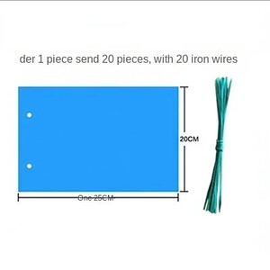 Κολλώδης σανίδα διπλής όψης PVC σανίδα σύλληψης εντόμων Εντόμο παγίδα εντόμων που συλλαμβάνει Σκοτώνει Αφίδες Whitefly Small Flying